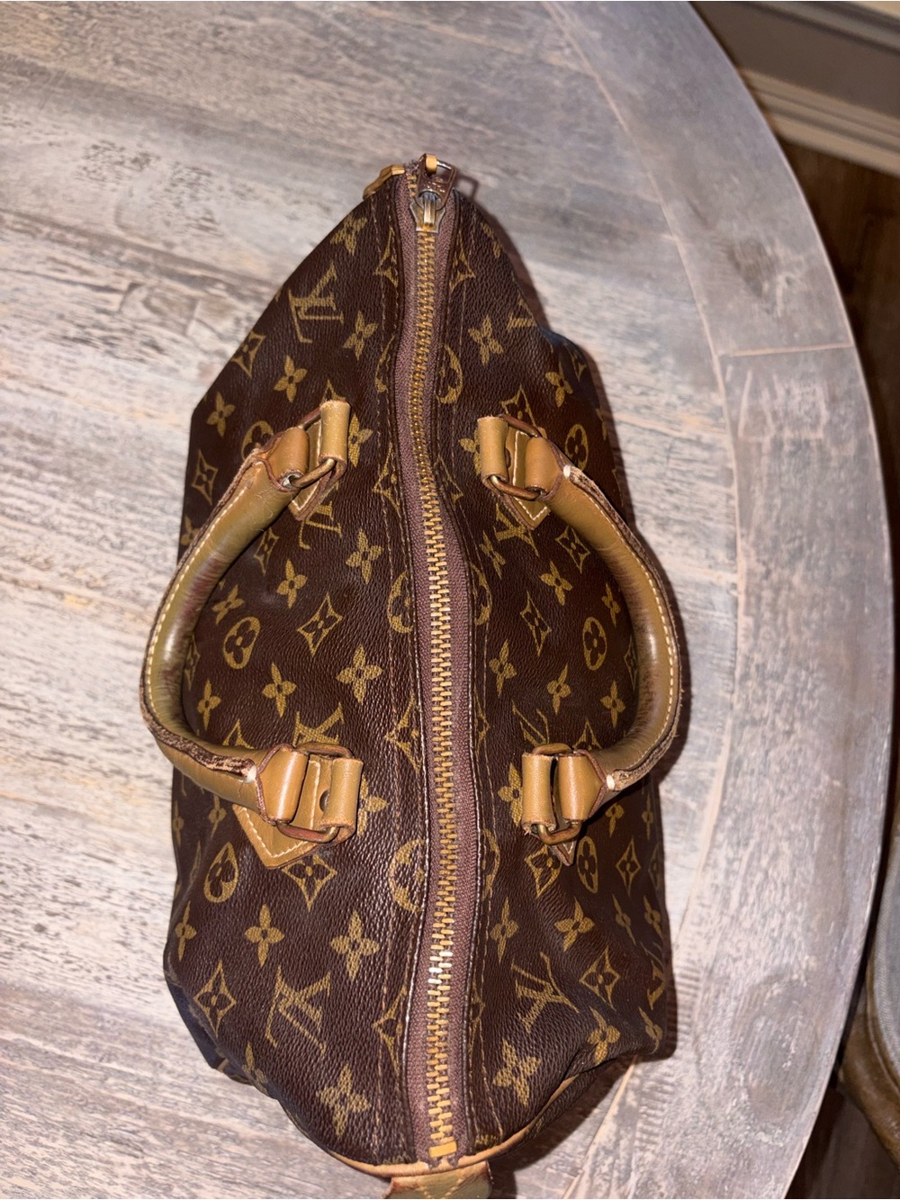 Authentic vintage Louis Vuitton Speedy 30 French Company Bag. - Picture 11 of 16